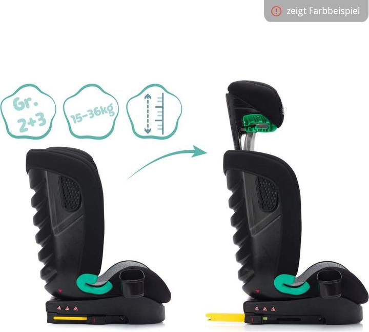 Actual product image Fillikid Child seats 15-36 kg Child seat Elli Pro i-Size from 3 years - 12 years (100 (Booster seat, ECE R129/i-Size Standard)