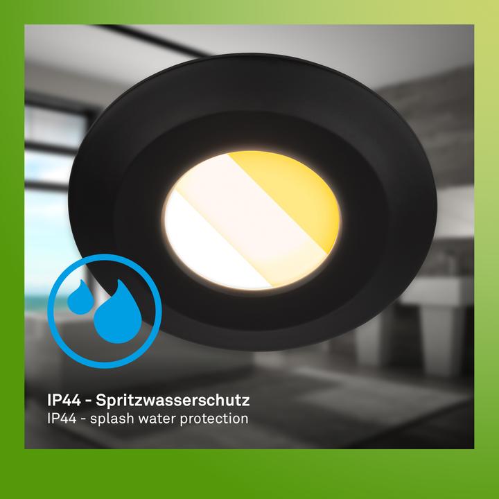 Produktbild Briloner Nachhaltige Ultraflache LED Einbauleuchten 3er-Set (520 lm)