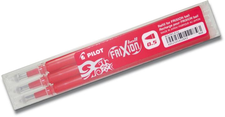 Produktbild Pilot FriXion Refill Set à 3 (Ersatzmine, Rot, 0.25 mm)