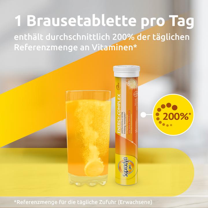 Image du produit Supradyn pro pro energy-complex (45 pièce(s), Comprimé effervescent, 294 g)