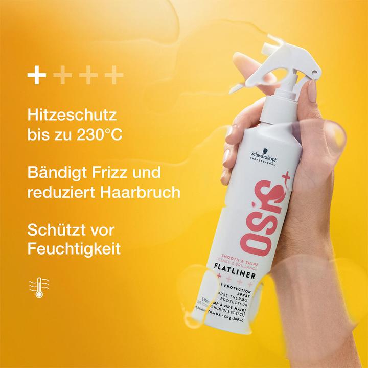 Immagine prodotto Schwarzkopf Professional Spray protettivo termico Osis + Flatiner (200 ml)