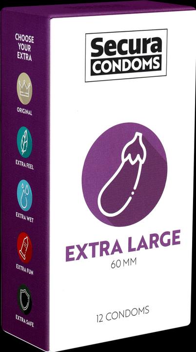 Actual product image Secura Extra Large (12 pcs.)
