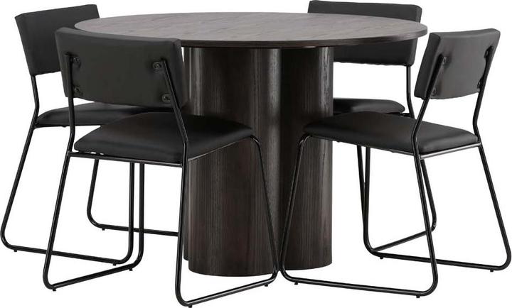 Produktbild Ebuy24 Essgruppe Olivia 5 ( 5-teilig) (110 x 75 x 110 cm)