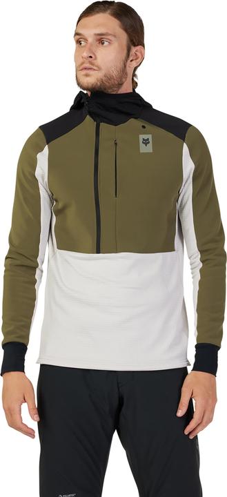 Immagine prodotto Fox Giacca 23 Defend Felpa Termica Con Cappuccio Verde (L)