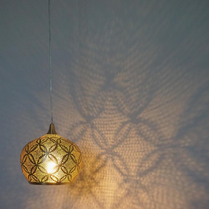 Immagine prodotto Sweet Mint Lampada a sospensione Motu Flower S 18cm color oro Craft (E14)