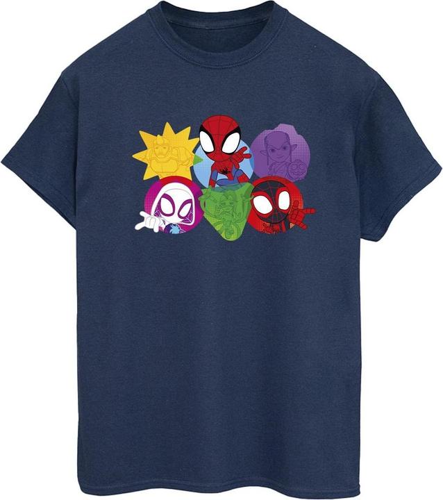 Spidey And His Amazing Friends Faces TShirt (L)