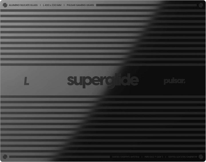 Actual product image Pulsar Gaming Gears Superglide Glass Mouse v2 Pad L (L)