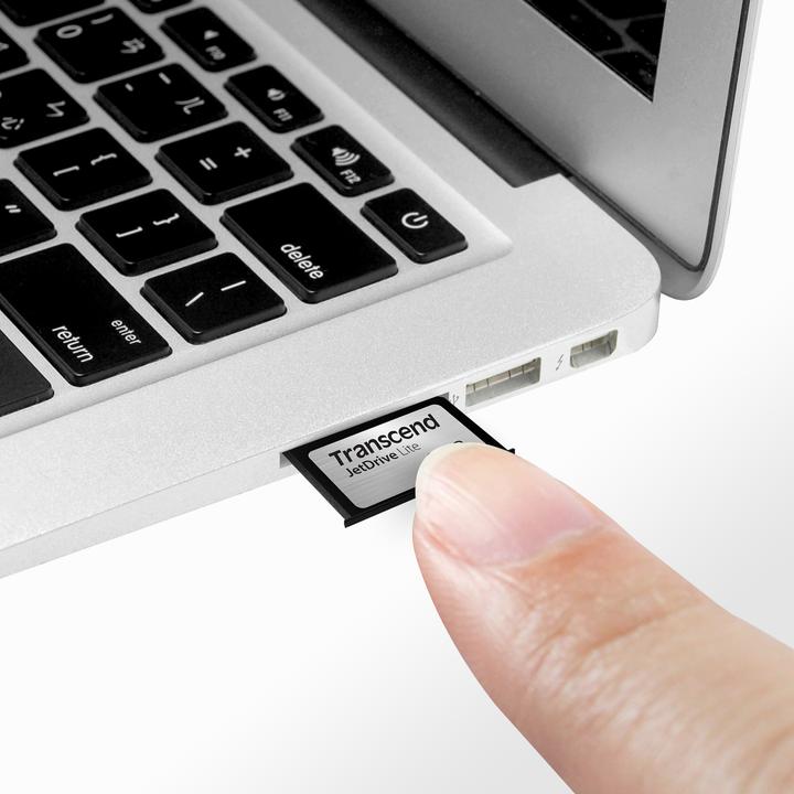Produktbild Transcend JetDrive Lite 330 MacBook Pro Retina 13 (128 GB, SDXC, U1)