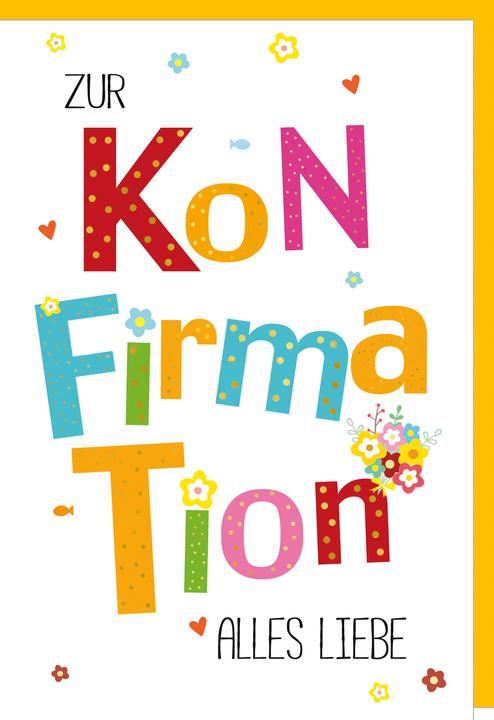 Produktbild Braun + Company Konfirmationskarte