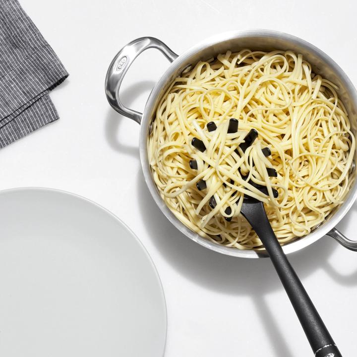 Actual product image OXO Nylon spaghetti spoon, black