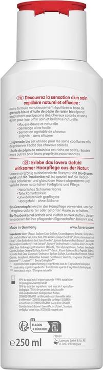 Produktbild Lavera Shampoo Farbglanz & Pflege Fl 250 ml (250 ml, Flüssiges Shampoo)