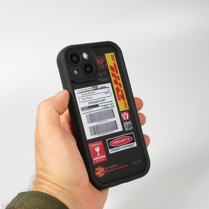 Actual product image PhoneLook Cover Soft silicone DHL Frankfurt with reinforced edges (Apple iPhone 13)