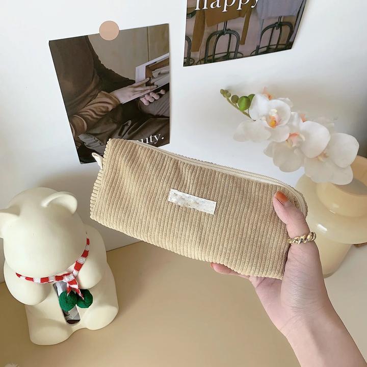 Only-Bags.Store Kulturtasche Organizer Kord-Kosmetiktasche Kleines Makeup-Etui