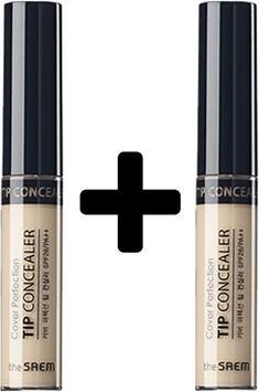 Produktbild The Saem () 1+1 Coverage Perfect Lace Concealer - 6.5g/Free