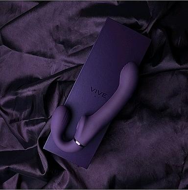 Actual product image Shots Dual Pulse-Wave & Airwave Strapless Strapon