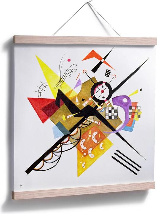 Immagine prodotto Trenddeko Kandinsky - Sul bianco II (50 x 50 cm)
