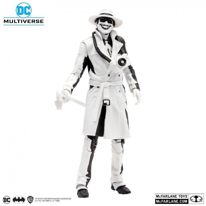 Produktbild McFarlane Batman: Three Jokers DC Multiverse Actionfigur The Joker: The Comedian Sketch Edition (Gold Label) 1