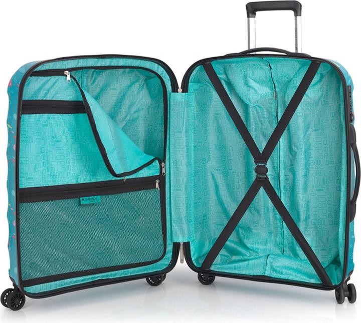 Immagine prodotto Gabol Acqua 4 Rollen Trolley M 66 cm (70 l)