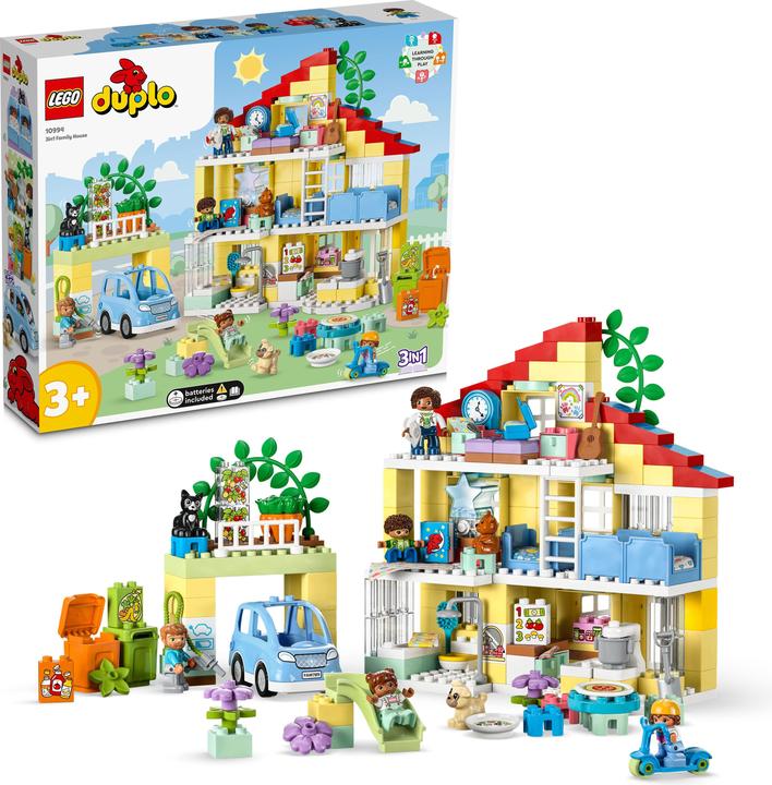 Produktbild LEGO 3-in-1-Familienhaus (10994)