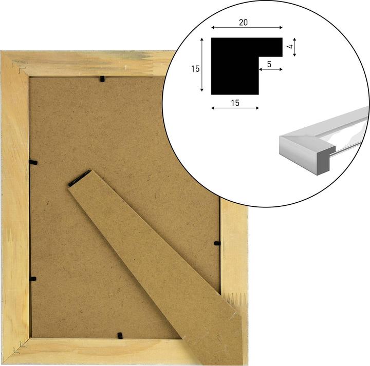 Actual product image Nielsen Scandic Eiche (A4)