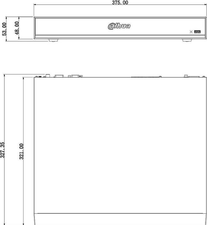 Actual product image Dahua NVR IA NVR5216-16P-I (Network Video Recorder (NVR))