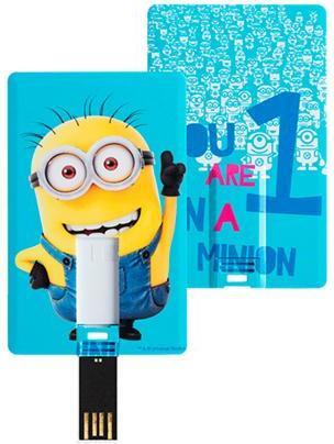 Actual product image Tribe Minions USB Flash Drive USB Type-A 2.0 Multicolor (8 GB, USB-A)