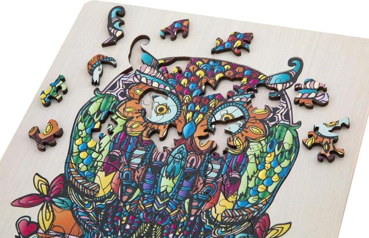 Image du produit Grafix Puzzle en bois Hibou 133 pièces FSC (133 pièces)