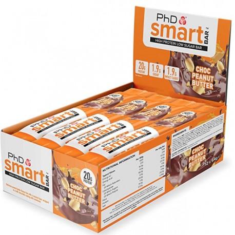 Produktbild PhD Nutrition PHD Smart (Chocolate, Peanut Butter, 12 Stk., 768 g)