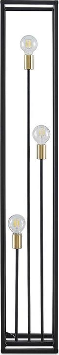 Image du produit Lindby Tiliane Lampadaire cage, noir, 3 flammes (E27)