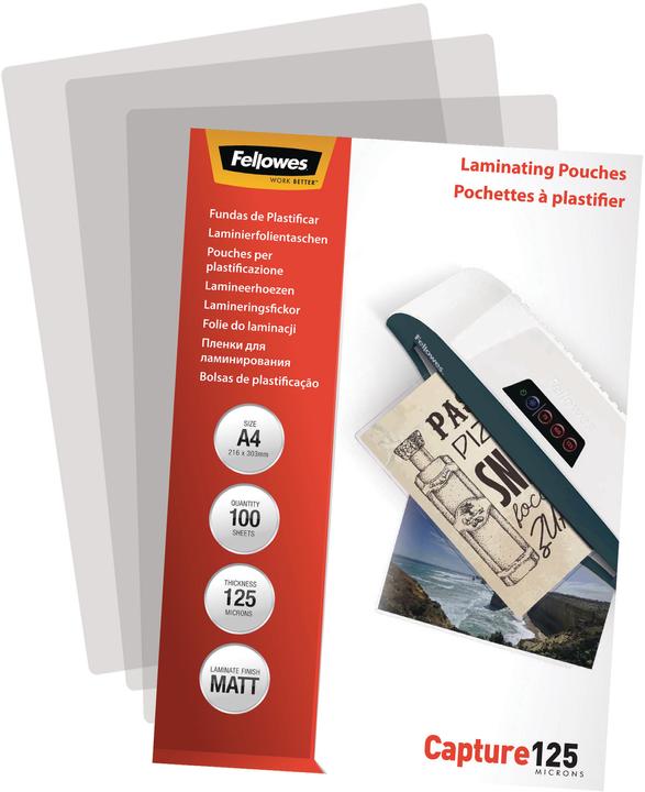 Actual product image Fellowes Enhance 80 (A4, 100 Piece, 125 µm)