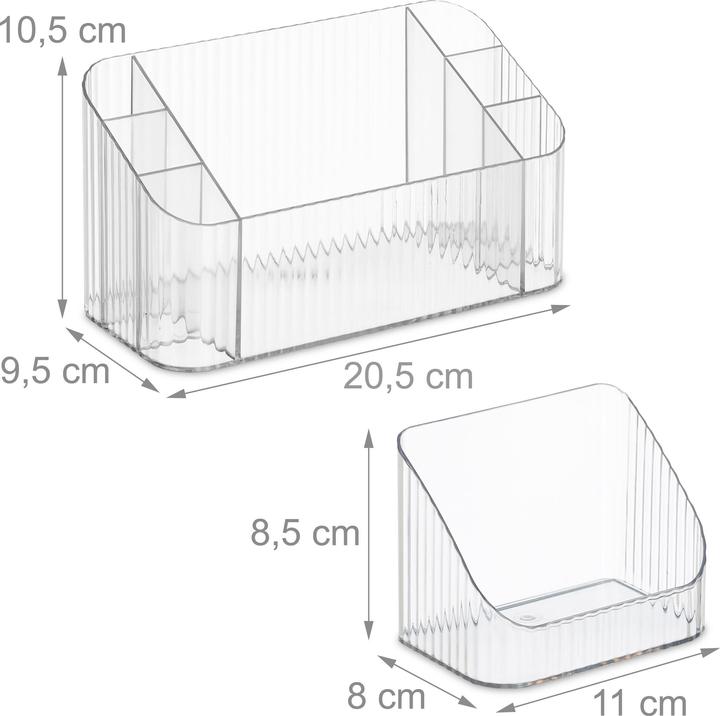 Immagine prodotto Relaxdays 2-Porta trucchi