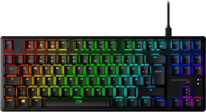 HyperX Alloy Origins Core - Mechanical Gaming Keyboard - HX Red (DE Layout) (DE, Cable)