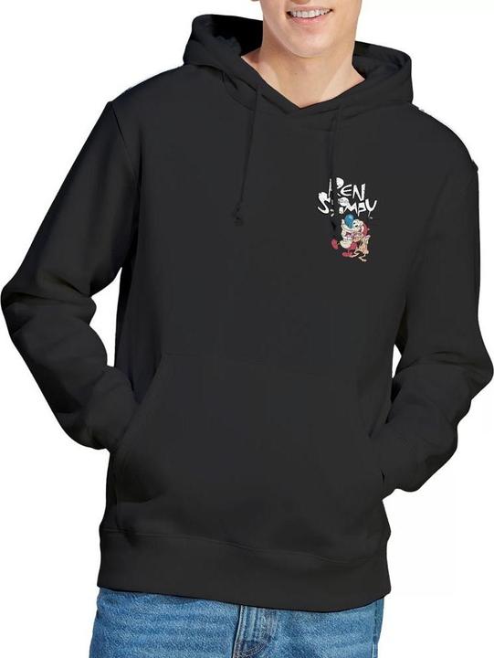 Immagine prodotto Ren & Stimpy Warhol Felpa con Cappuccio Uomo (XL)