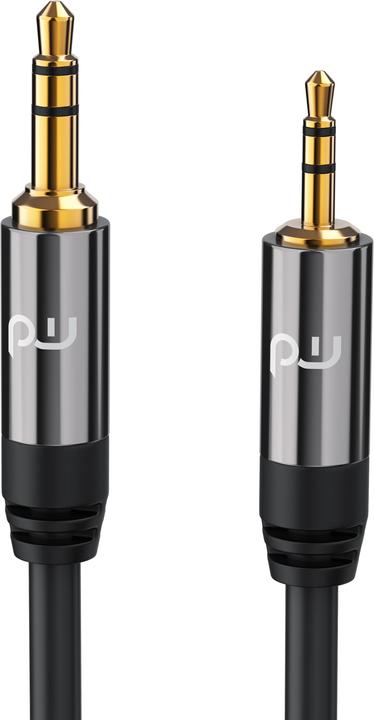 Primewire 2,5mm Klinke zu 3,5mm Klinke Audio Kabel, AUX, HiFi Audio Adapter Klinkenkabel / Verbindungskabel (1.50 m, 3.5mm Klinke (AUX))