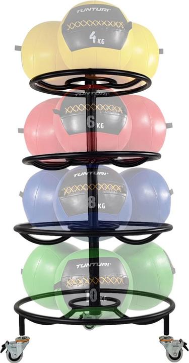 Tunturi Wall Ball Rack Ständer für 12 Wall Balls (19.80 kg)