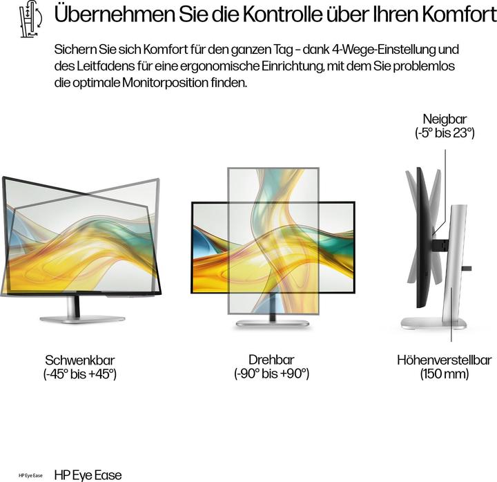 Produktbild HP Serie 5 Pro 27-Zoll-QHD-Monitor – 527pq (2560 x 1440 Pixel, 27")