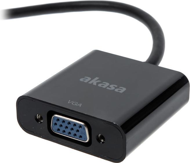 Actual product image Akasa HDMI (Typ A) — VGA (HDMI, 20 cm)