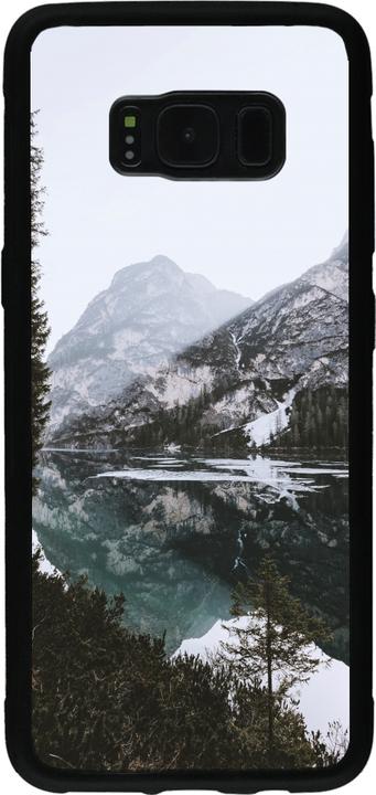 Immagine prodotto PhoneLook Coque Silicone rigide noir Inverno 22 montagna innevata e lago (Samsung Galaxy S8)