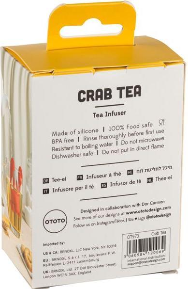 Productafbeelding Lund-Stougaard OTOTO - Krab-theefilter (OT973)