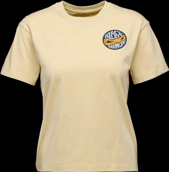Actual product image Black Diamond W Rope Badge Ss Tee (M)
