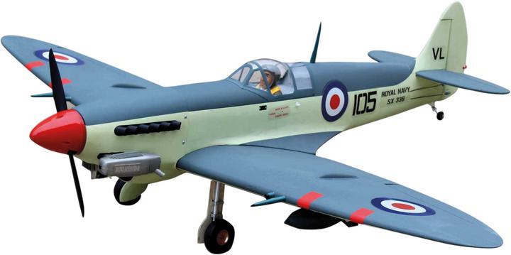Produktbild Seagull Models SG-Models ) Supermarine Seafire 65" 20cc ohne Einziehfahrwerk, ARF, Warbird (Warbird)