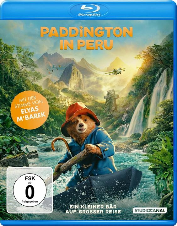 Actual product image Paddington in Peru (Blu-ray, 2024, English, German)