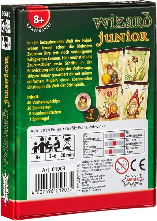 Actual product image Amigo Wizard Junior (German)