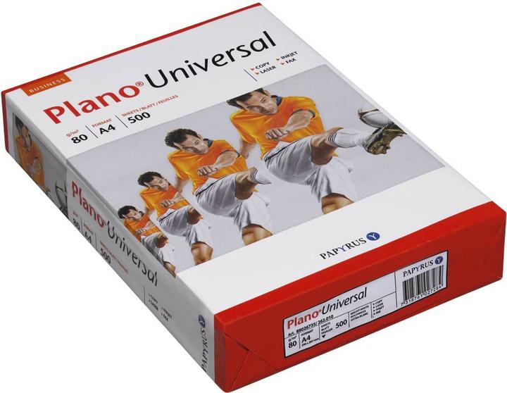 Produktbild Papyrus Plano Universal, 500 Blatt (80 g/m², 500 x, A4)