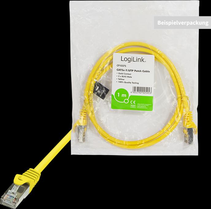 Actual product image LogiLink Network cable (F/UTP, CAT5e, 2 m)