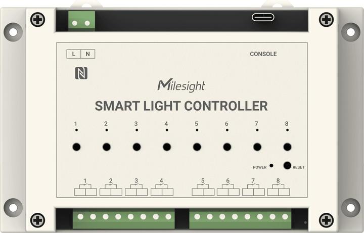 Actual product image Milesight Smart Light Controller, WS558-868M-LN