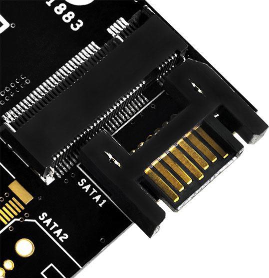 Produktbild Silverstone SST-ECM20 - Speicher-Controller - M.2 Card