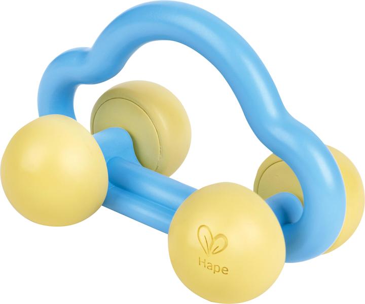 Image du produit Hape Jouet voiture Roll + hochet