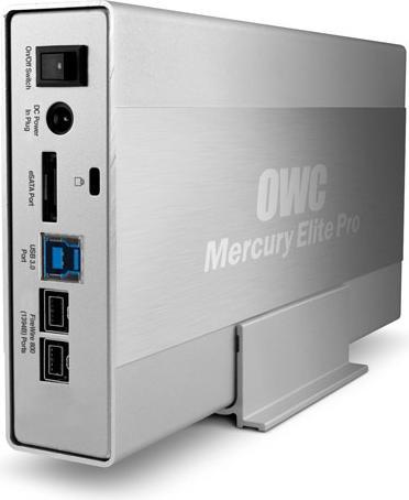 Actual product image OWC 4.0TB Mercury Elite Pro 7200RPM Storage Solution with USB3.1 Gen 1 + eSATA + FW800/400 (4 TB)