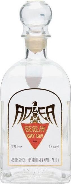 Produktbild Preussische Spirituosen Manufaktur Adler Berlin Dry Gin (1 x 70 cl)